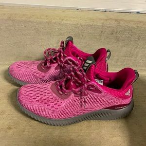 Woman’s adidas running shoes